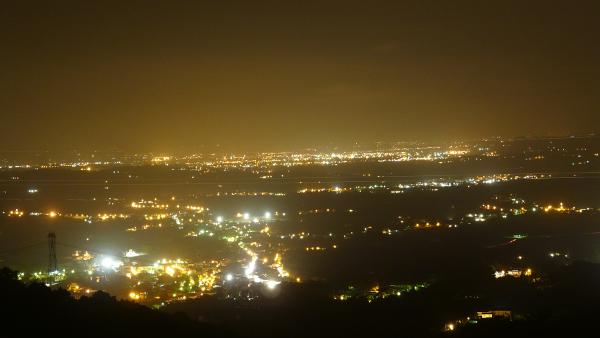 Blick von San Baronto in der Nacht